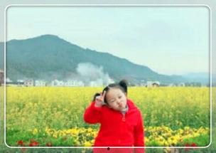 明星网红小区拍照儿童